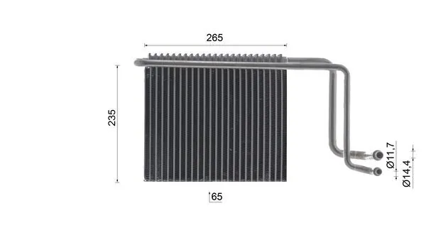 Evaporator aer conditionat