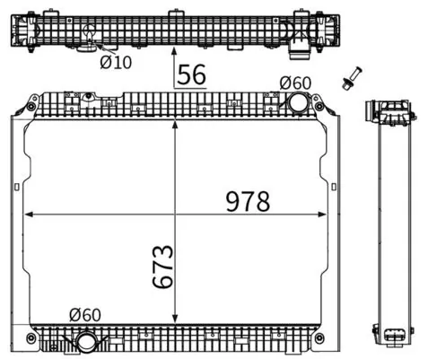 Radiator, racire motor
