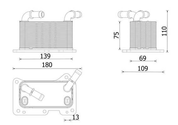 Radiator ulei / termoflot