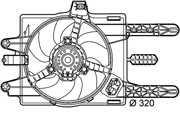 Ventilator, radiator