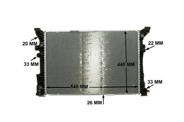 Radiator racire motor