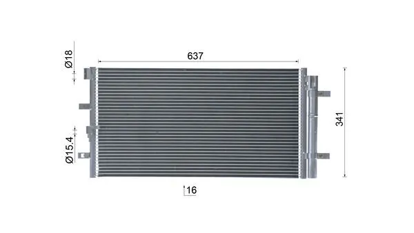 Radiator climatizare