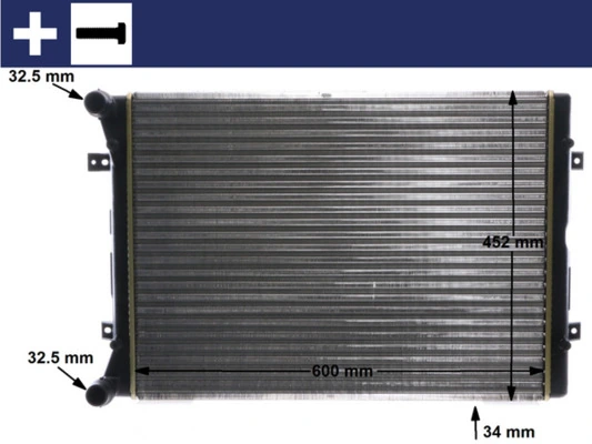 Radiator racire motor