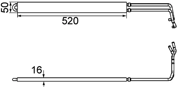 Radiator racire ulei sistem directie