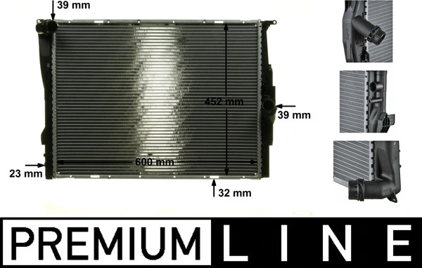Radiator racire motor