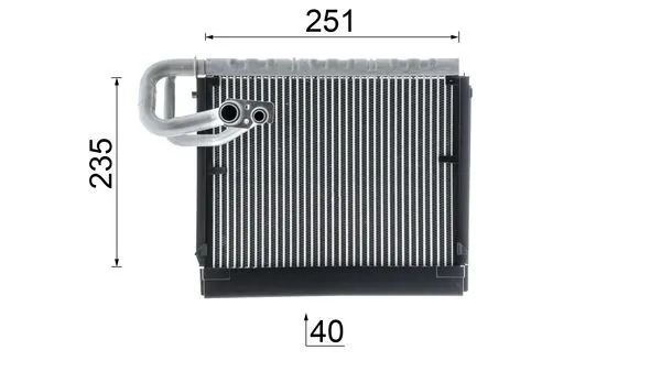 Evaporator aer conditionat
