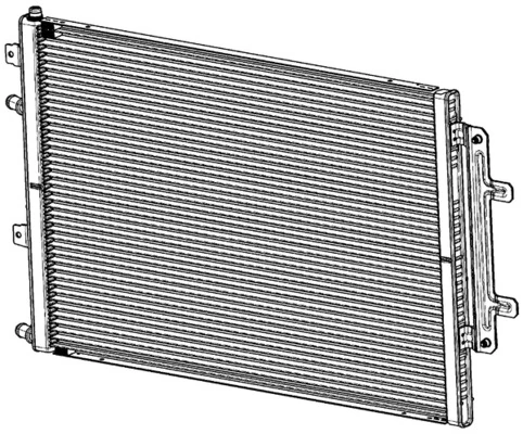 Radiator racire motor