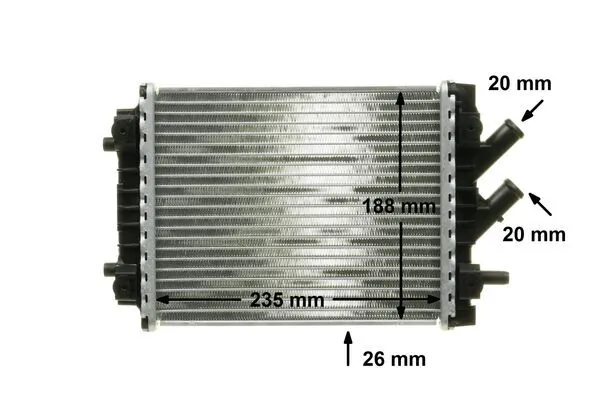 Radiator racire motor