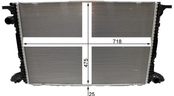 Radiator racire motor