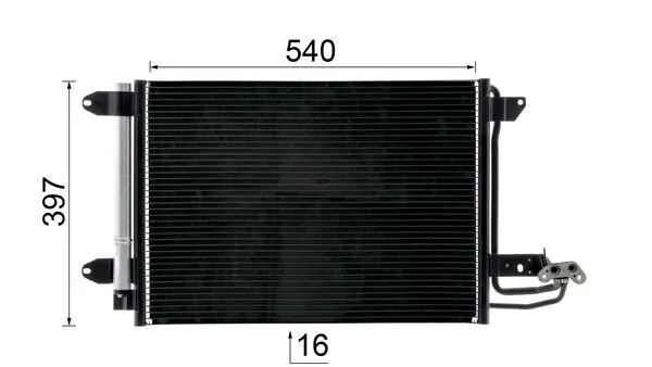 Radiator climatizare