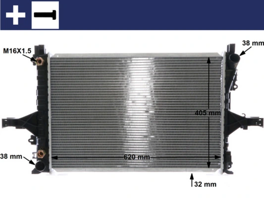 Radiator racire motor