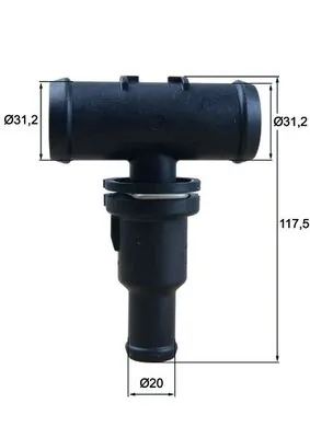 Termostat lichid racire