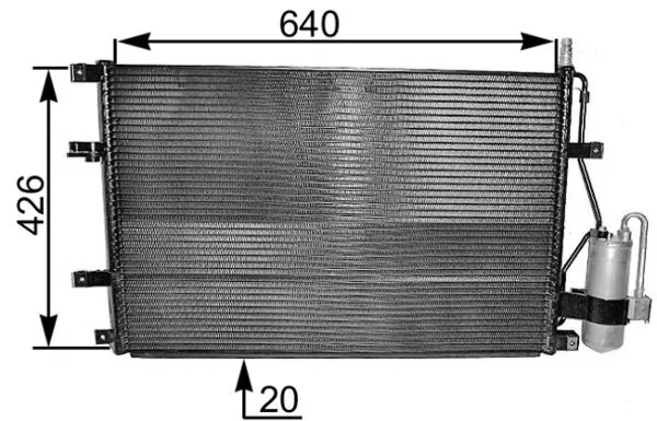 Radiator climatizare
