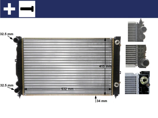 Radiator racire motor