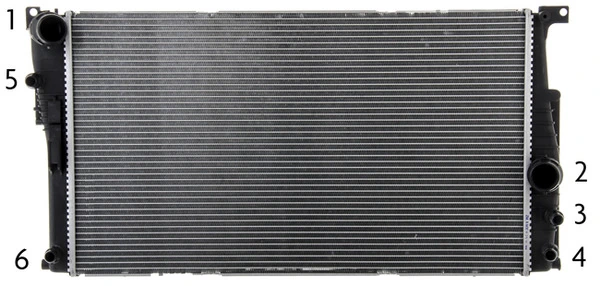 Radiator racire motor