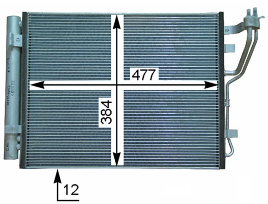 Radiator climatizare