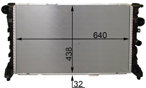 Radiator racire motor