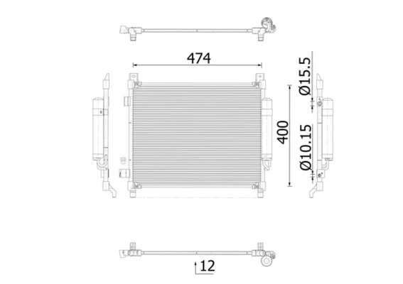 Radiator climatizare