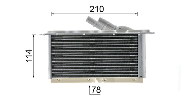 Intercooler, compresor