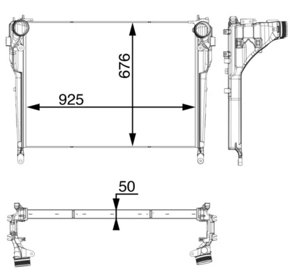 Intercooler, compresor