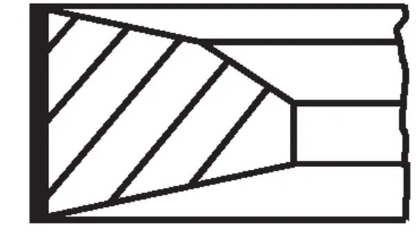 Set segmenti piston