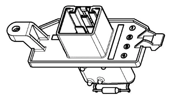 Rezistor ventilator habitaclu