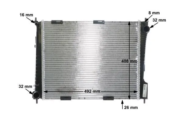 Radiator racire motor
