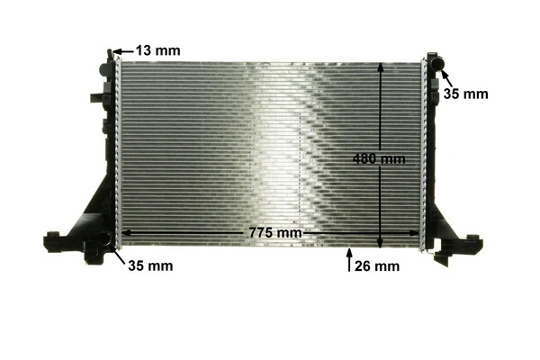 Radiator racire motor