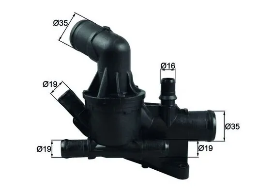 Termostat lichid racire