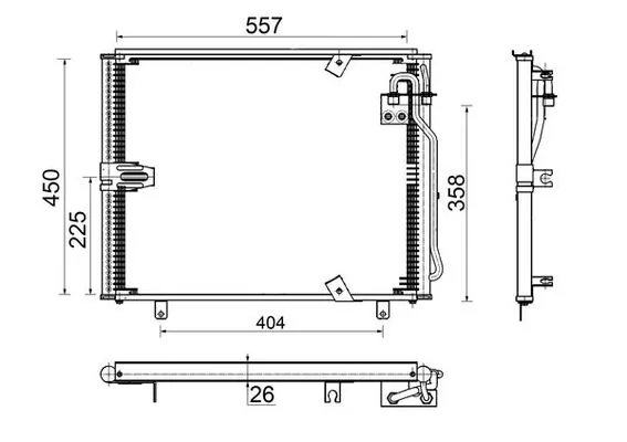 Radiator climatizare