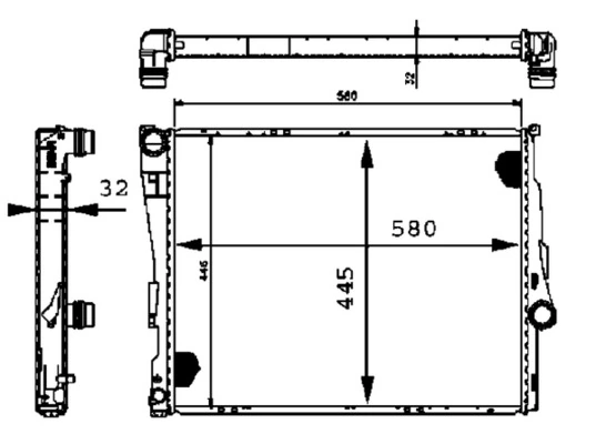 Radiator, racire motor