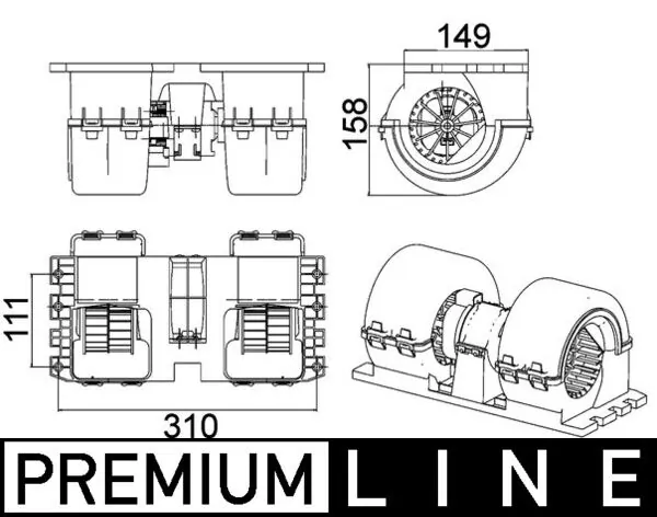 Ventilator habitaclu