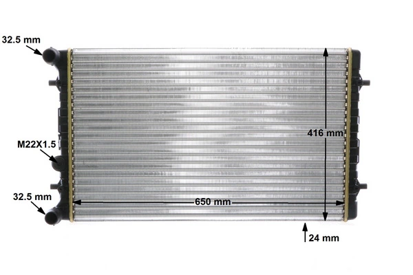 Radiator racire motor