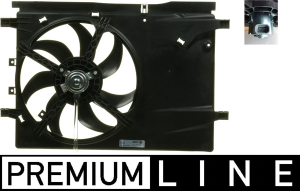 Ventilator radiator racire