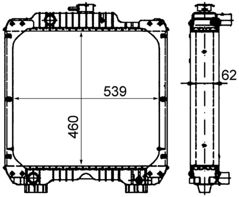 Radiator, racire motor