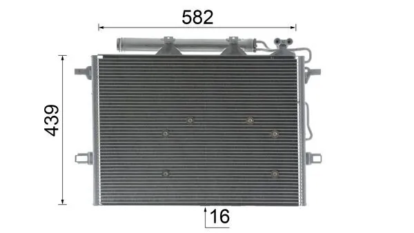 Radiator climatizare