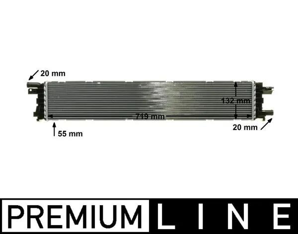 Radiator temperatura scazuta intercooler