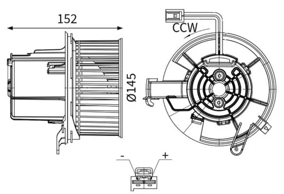 Ventilator, habitaclu