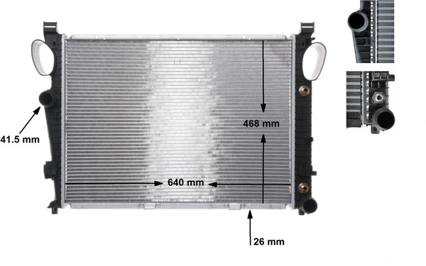 Radiator racire motor