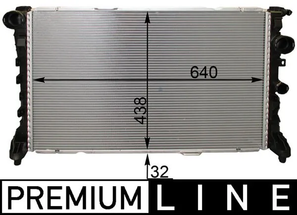 Radiator racire motor