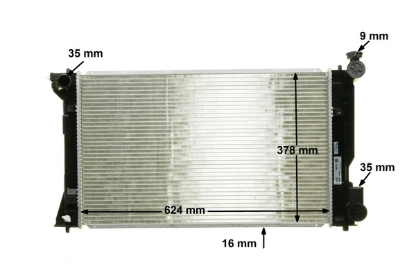 Radiator racire motor