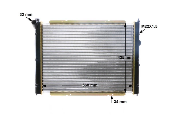 Radiator racire motor