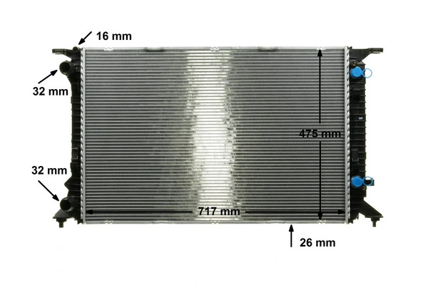Radiator racire motor