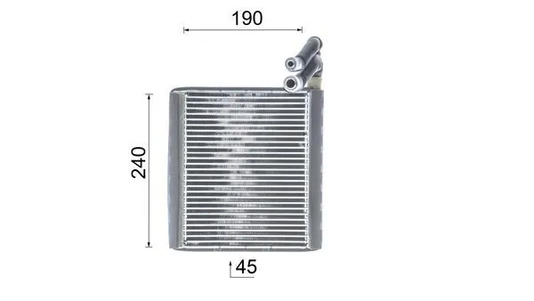 Evaporator aer conditionat