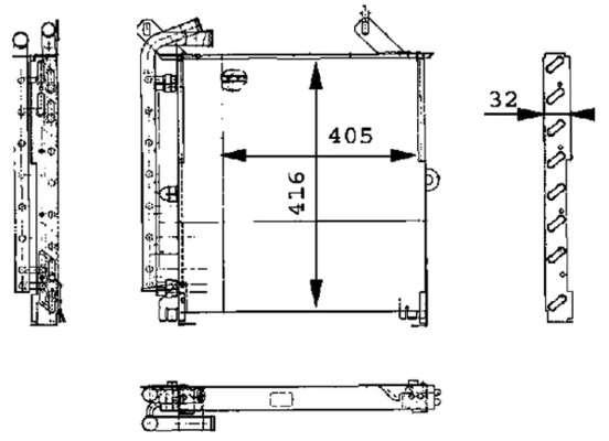 Radiator ulei / termoflot
