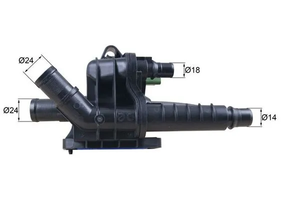 Termostat lichid racire