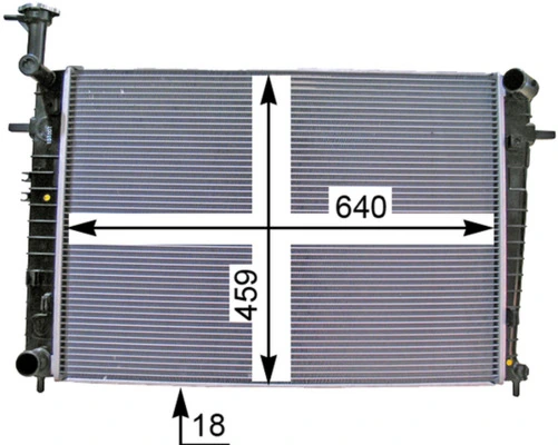 Radiator racire motor