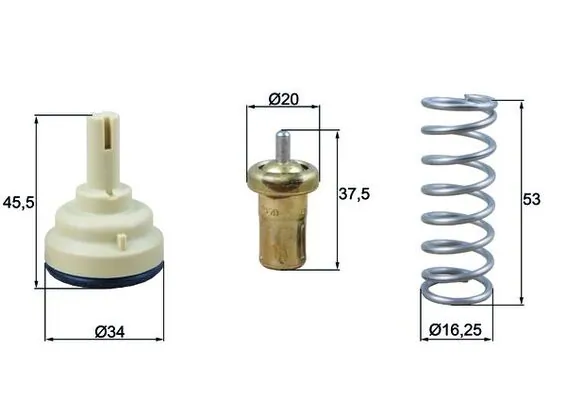 Termostat lichid racire
