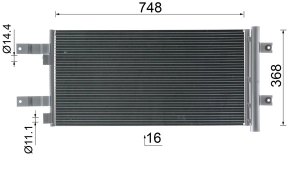 Radiator climatizare