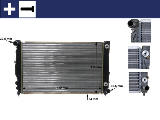 Radiator racire motor